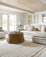 Made to Order Custom Size Tivon Broken-Striped Area Rug