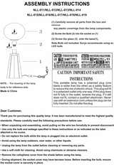Tayeeglow Gray Table Lamp