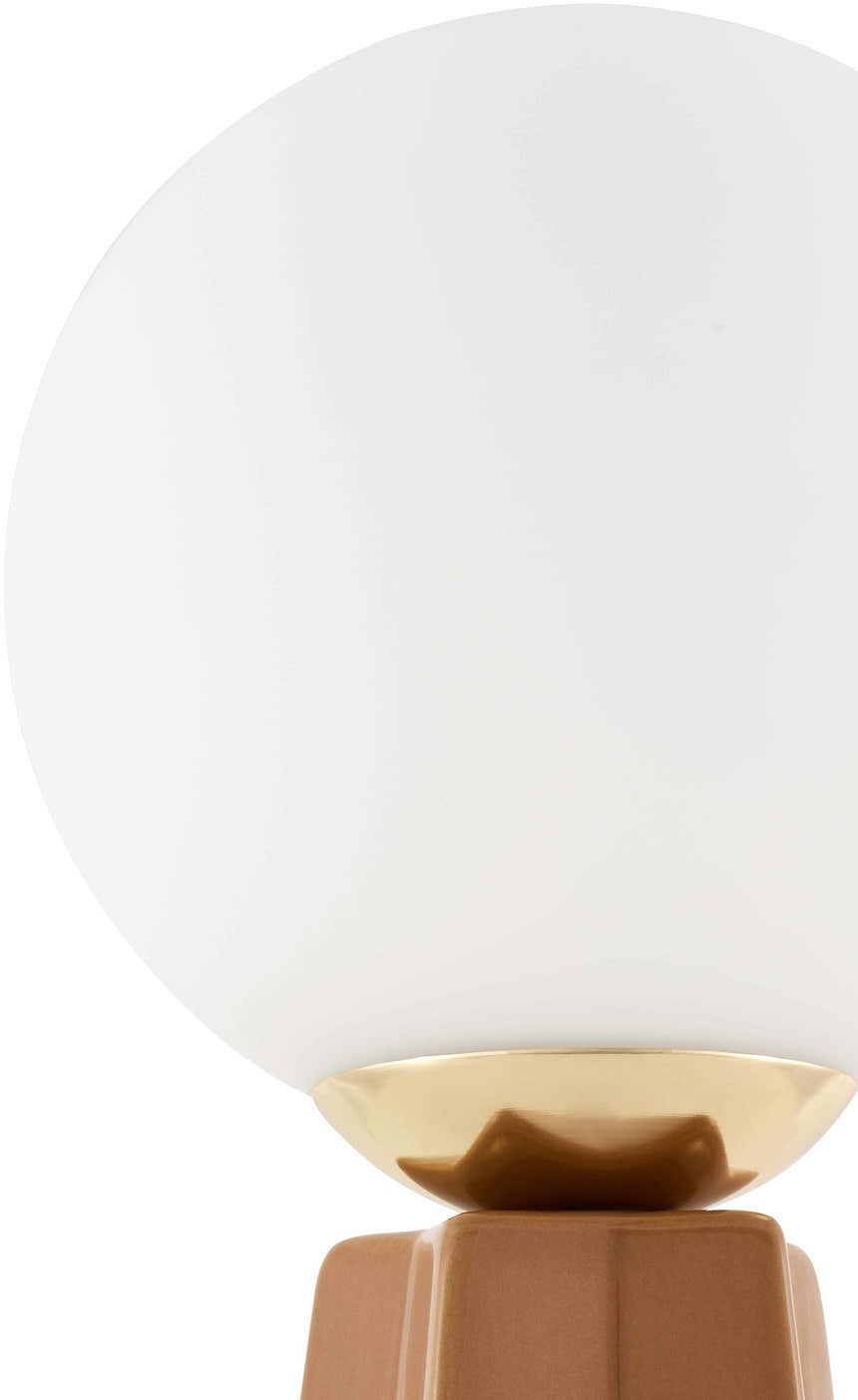 Tayeeglow Brick Red Table Lamp