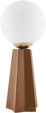 Tayeeglow Brick Red Table Lamp