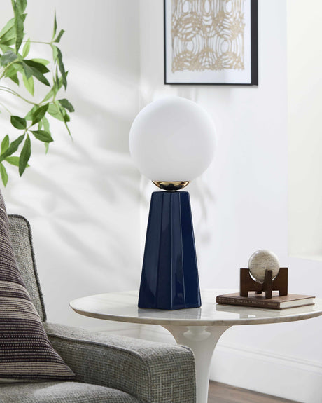 Tayeeglow Navy Table Lamp