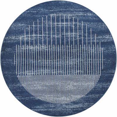 Urja Geometric Blue Area Rug