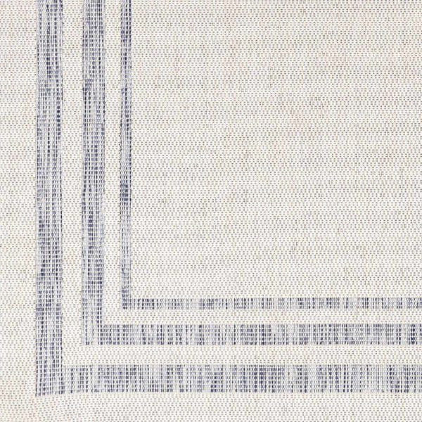 Sample Teja Cream & Blue Area Rug - Clearance