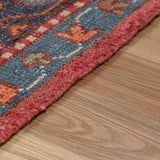 Uzundere Hand Knotted Wool & Cotton Area Rug
