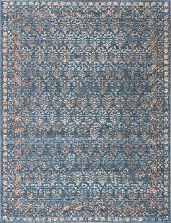 Sample Deacon Blue Natural Area Rug