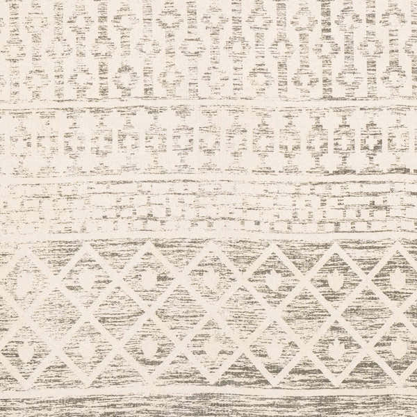 Sample Valyermo Beige Hand Woven Cotton Rug - Clearance