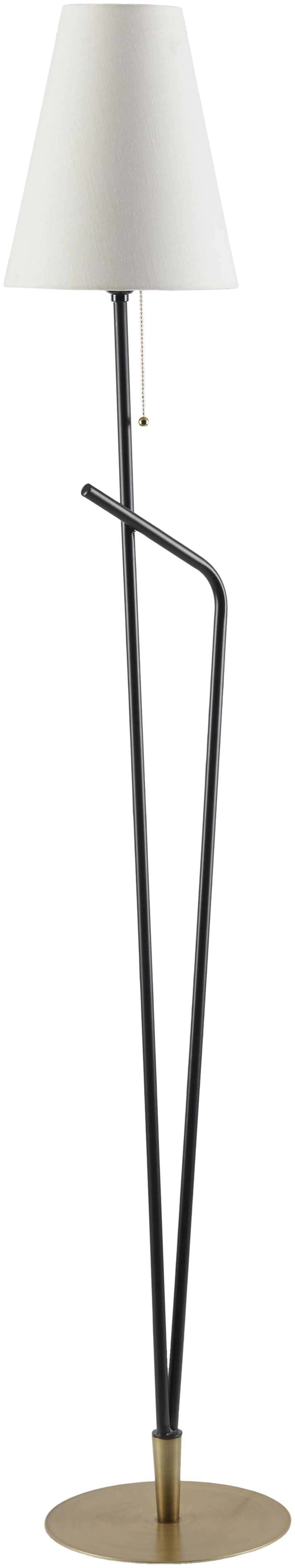 Ullensaker Black Floor Lamp