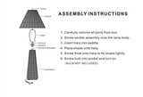 Valdeganga Dark Brown Table Lamp