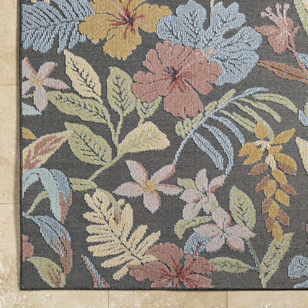 Sample Vicky Floral Area Rug - Clearance