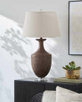 Volturino Dark Brown Table Lamp