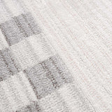 Azrika Gray Checkered Washable Rug - Clearance