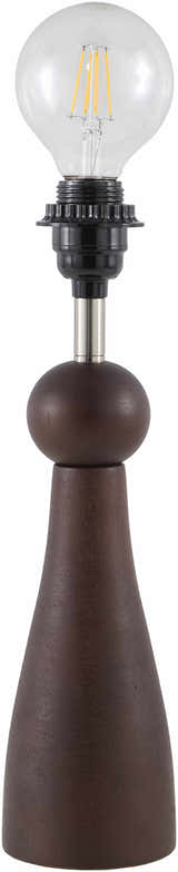 Villamejil Dark Brown Wood Table Lamp