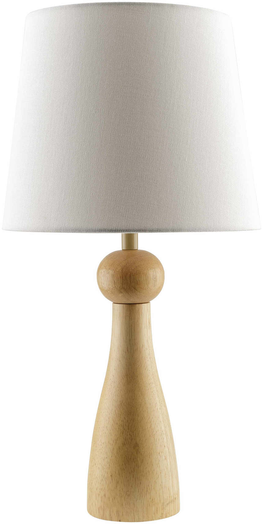 Villamejil Cream Wood Table Lamp