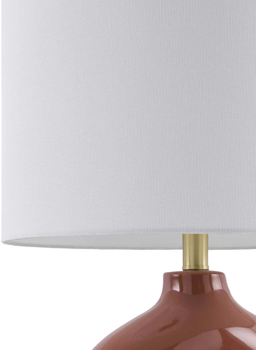 Vizcachane Red Table Lamp
