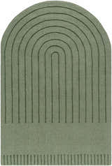 Made to Order Custom Size Arnona Green Area Rug