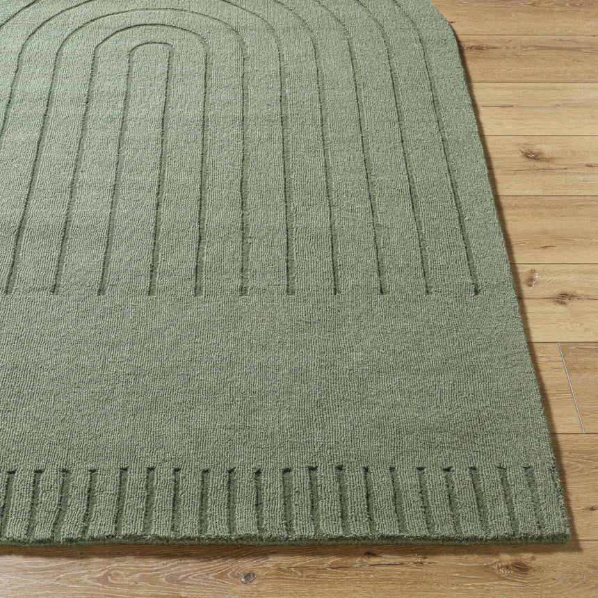 Arnona Green Area Rug