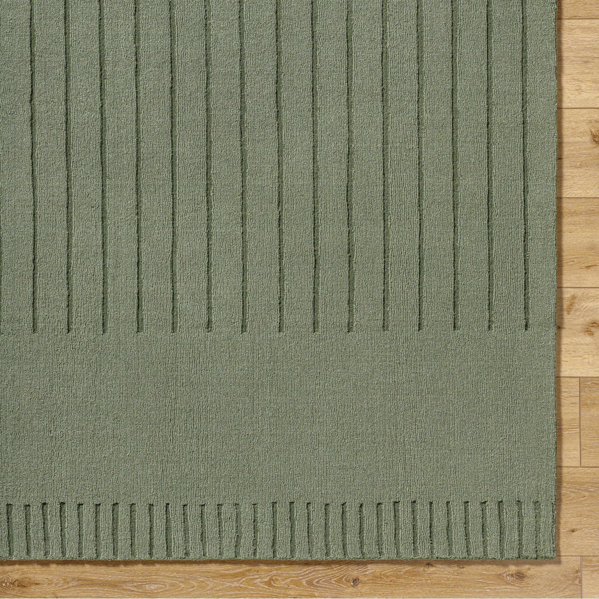 Arnona Green Area Rug