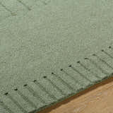 Made to Order Custom Size Arnona Green Area Rug