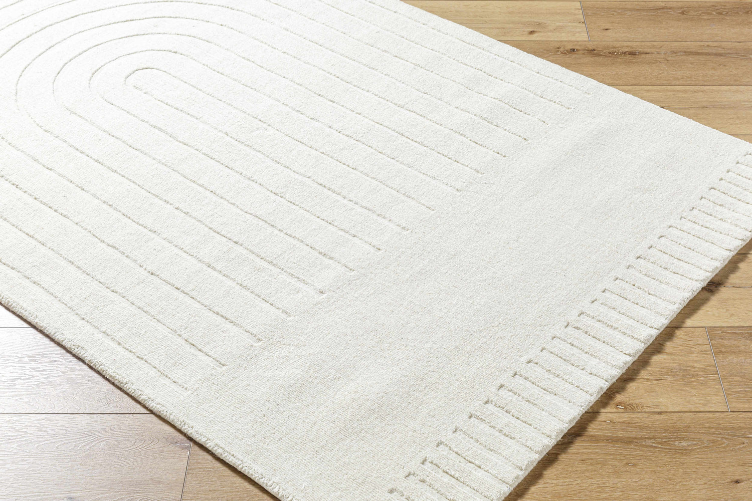 Made to Order Custom Size Arnona Off White Area Rug