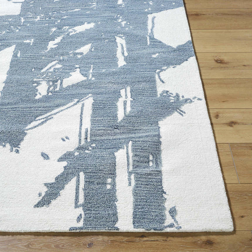 Made to Order Custom Size Viven Slate Blue Area Rug