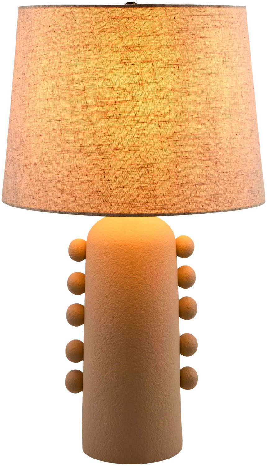 Valendries Peach Table Lamp