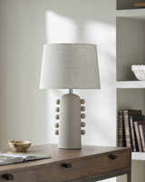Valendries Peach Table Lamp
