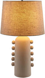 Valendries White Table Lamp