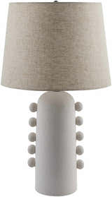 Valendries White Table Lamp