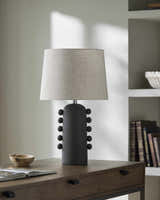 Valendries Black Table Lamp
