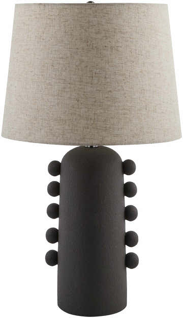 Valendries Black Table Lamp