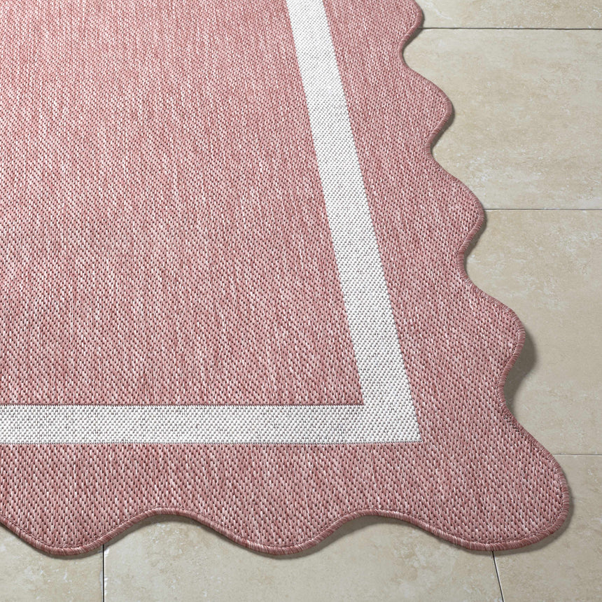 Varro Dark Pink Area Rug