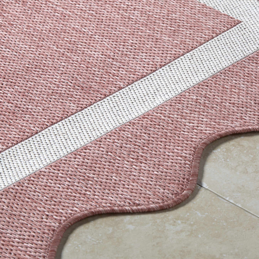 Varro Dark Pink Area Rug