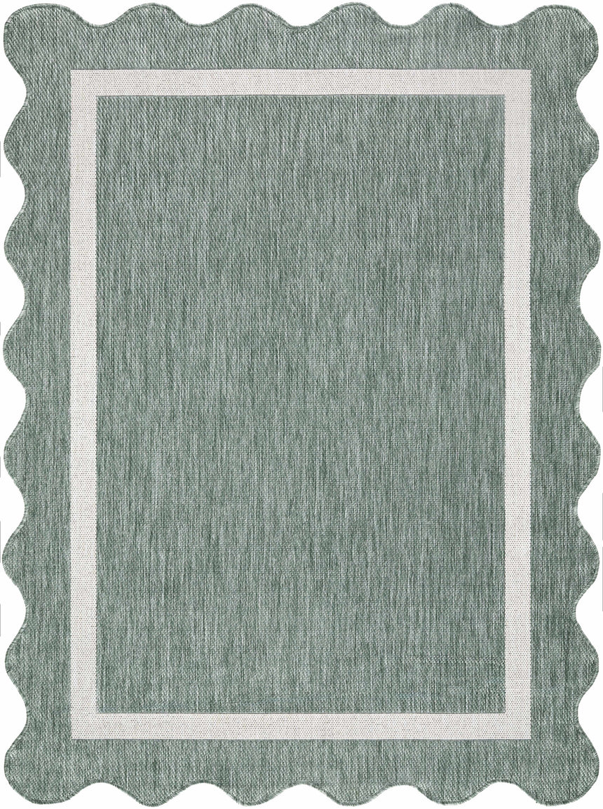 Varro Medium Green Area Rug