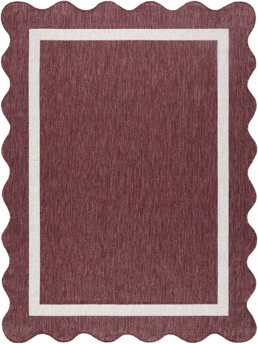 Varro Burgundy Area Rug