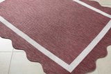 Varro Burgundy Area Rug