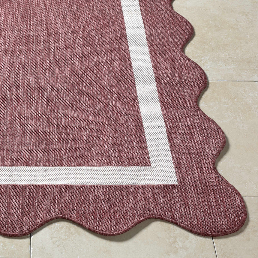 Varro Burgundy Area Rug