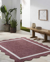 Varro Burgundy Area Rug