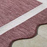 Varro Burgundy Area Rug