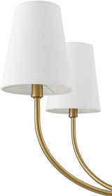 Vishnyovka Metallic - Brass Chandelier