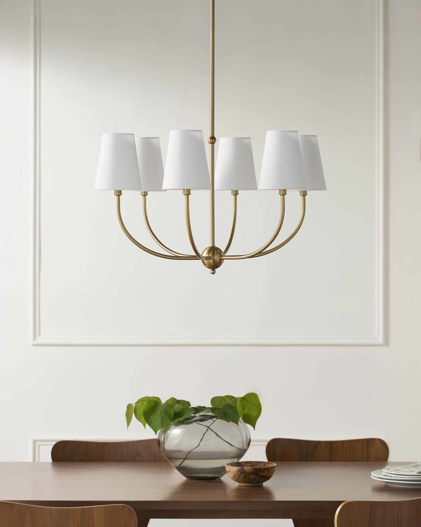 Vishnyovka Metallic - Brass Chandelier