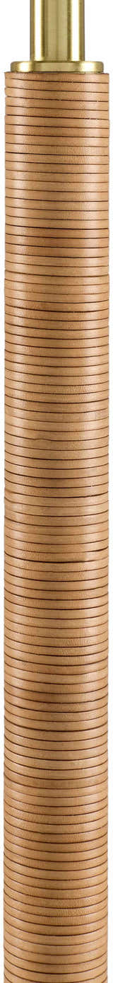 Vigonzone Metallic Brass Contemporary Floor Lamp