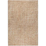 Close-up of the textured Dalyn Luxury Voyage VY1 Copper Washable Area Rug in caramel.