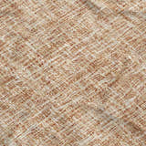 Close-up of the caramel Dalyn Luxury Voyage VY1 Copper Washable Area Rug, showing its woven texture and farmhouse style.