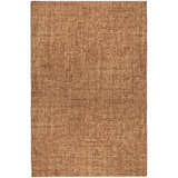 Close-up of the Dalyn Luxury Voyage VY1 Spice Washable Area Rug, showing a woven texture in warm spice tones.
