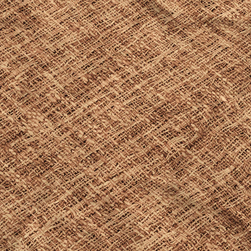 Close-up of the textured weave of the Dalyn Luxury Voyage VY1 Spice Washable Area Rug.