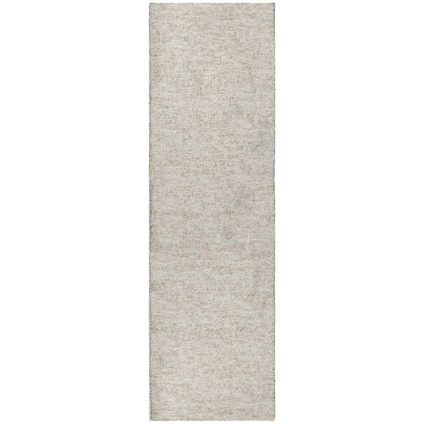 Close-up of the beige Dalyn Luxury Voyage VY2 Linen Washable Area Rug, showing its subtle texture.