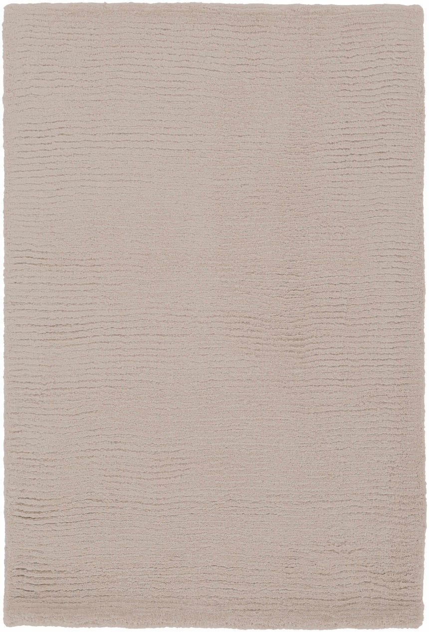 Made to Order Custom Size Brockton Solid Wool Tan Area Rug