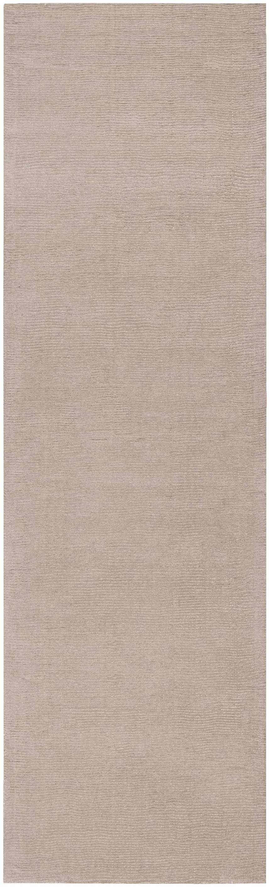 Made to Order Custom Size Brockton Solid Wool Tan Area Rug