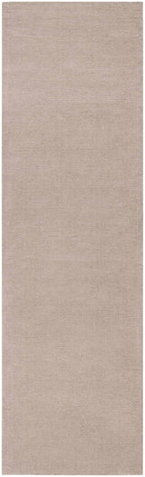Made to Order Custom Size Brockton Solid Wool Tan Area Rug