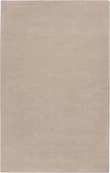 Made to Order Custom Size Brockton Solid Wool Tan Area Rug